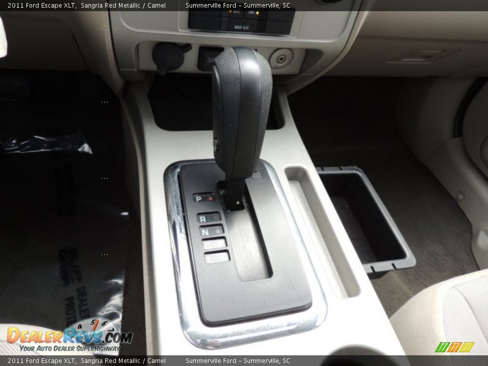 2011 Ford Escape XLT Sangria Red Metallic / Camel Photo #21