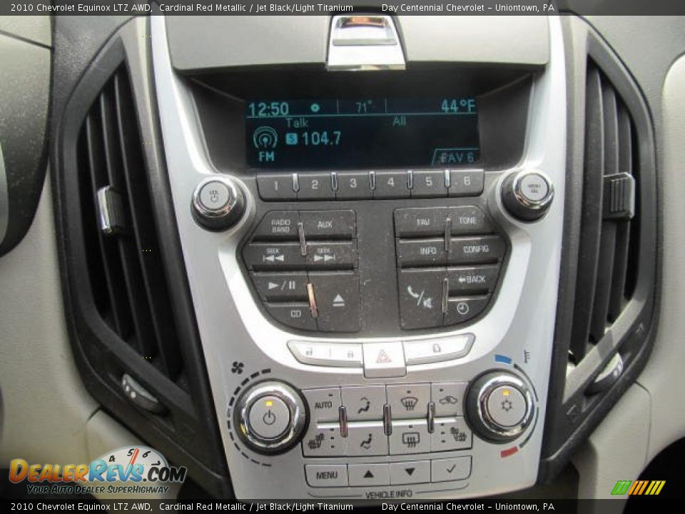 2010 Chevrolet Equinox LTZ AWD Cardinal Red Metallic / Jet Black/Light Titanium Photo #16