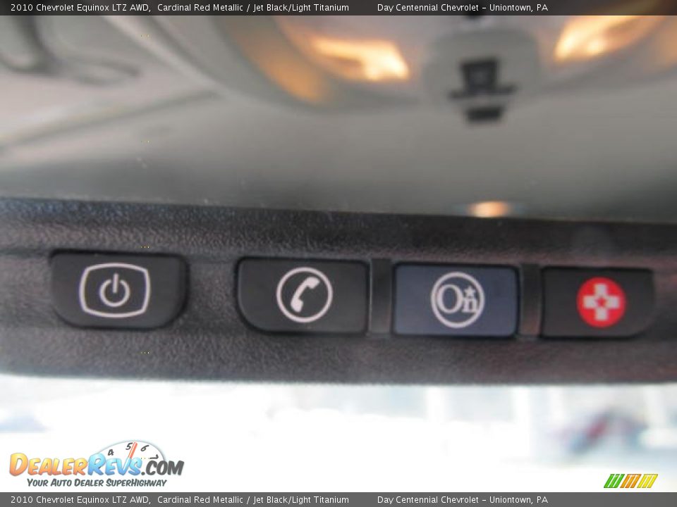 2010 Chevrolet Equinox LTZ AWD Cardinal Red Metallic / Jet Black/Light Titanium Photo #18