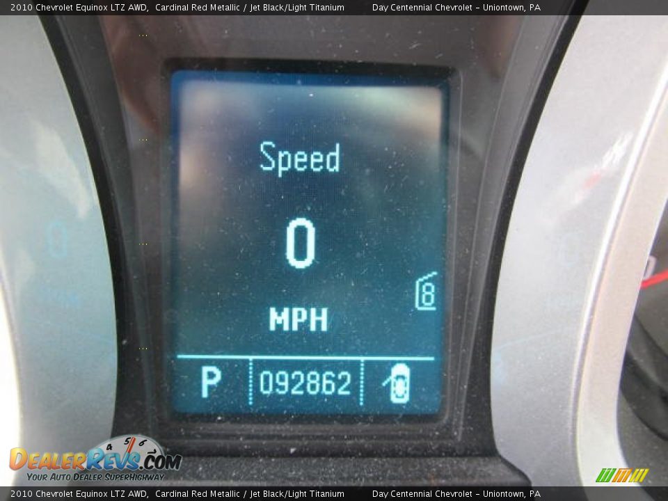 2010 Chevrolet Equinox LTZ AWD Cardinal Red Metallic / Jet Black/Light Titanium Photo #20