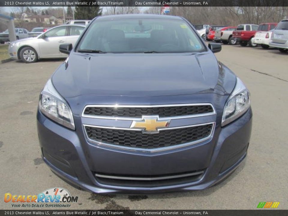 2013 Chevrolet Malibu LS Atlantis Blue Metallic / Jet Black/Titanium Photo #11