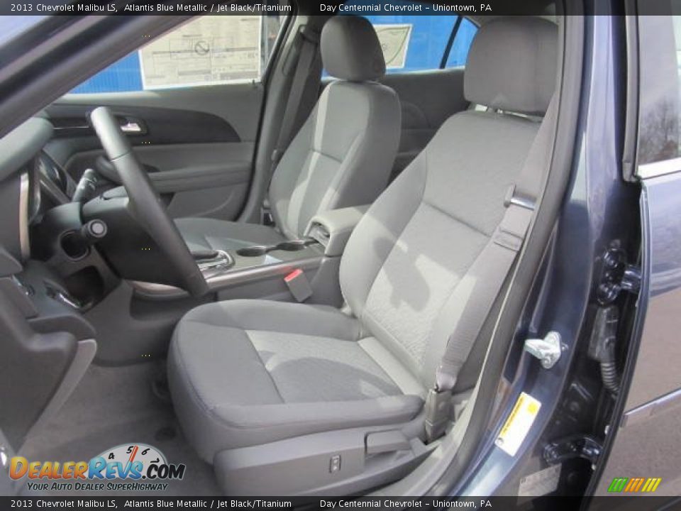2013 Chevrolet Malibu LS Atlantis Blue Metallic / Jet Black/Titanium Photo #13