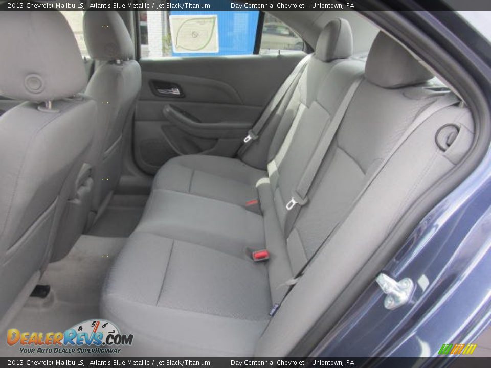 2013 Chevrolet Malibu LS Atlantis Blue Metallic / Jet Black/Titanium Photo #14
