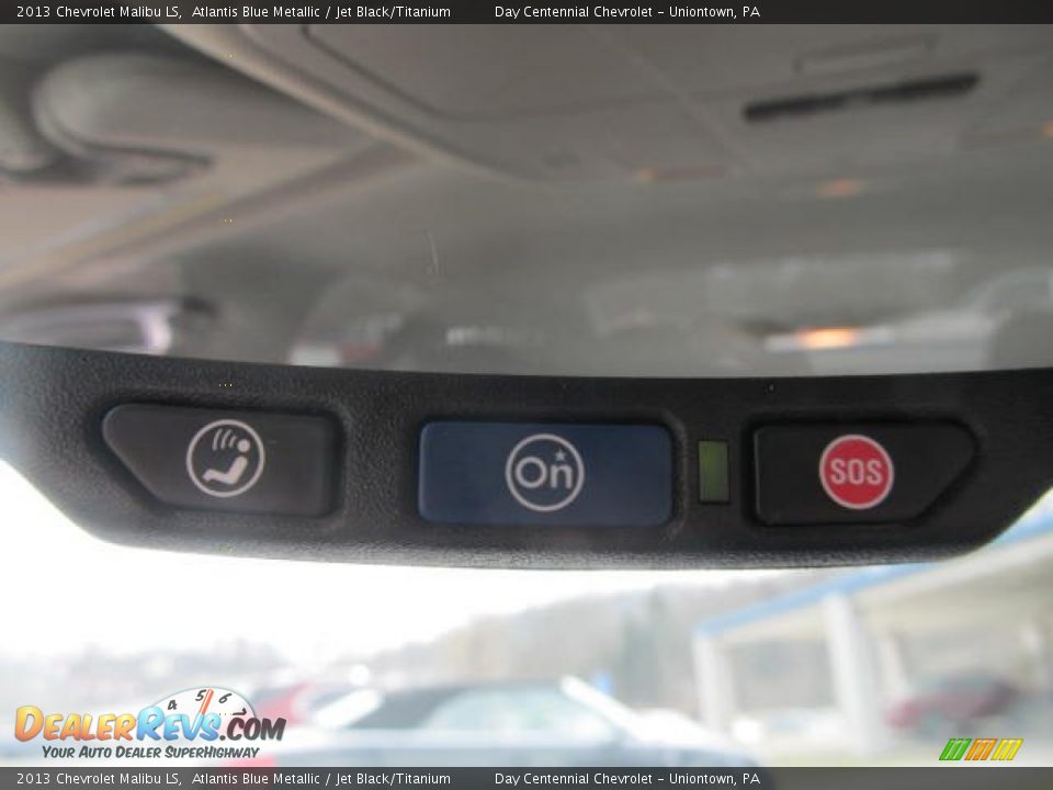 2013 Chevrolet Malibu LS Atlantis Blue Metallic / Jet Black/Titanium Photo #18