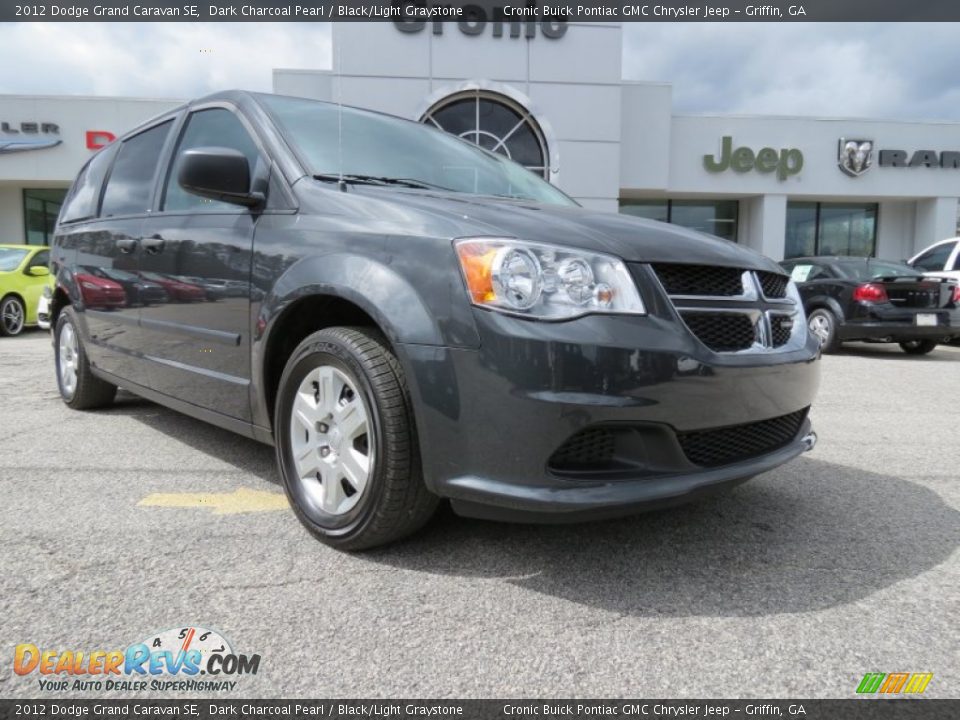 2012 Dodge Grand Caravan SE Dark Charcoal Pearl / Black/Light Graystone Photo #1