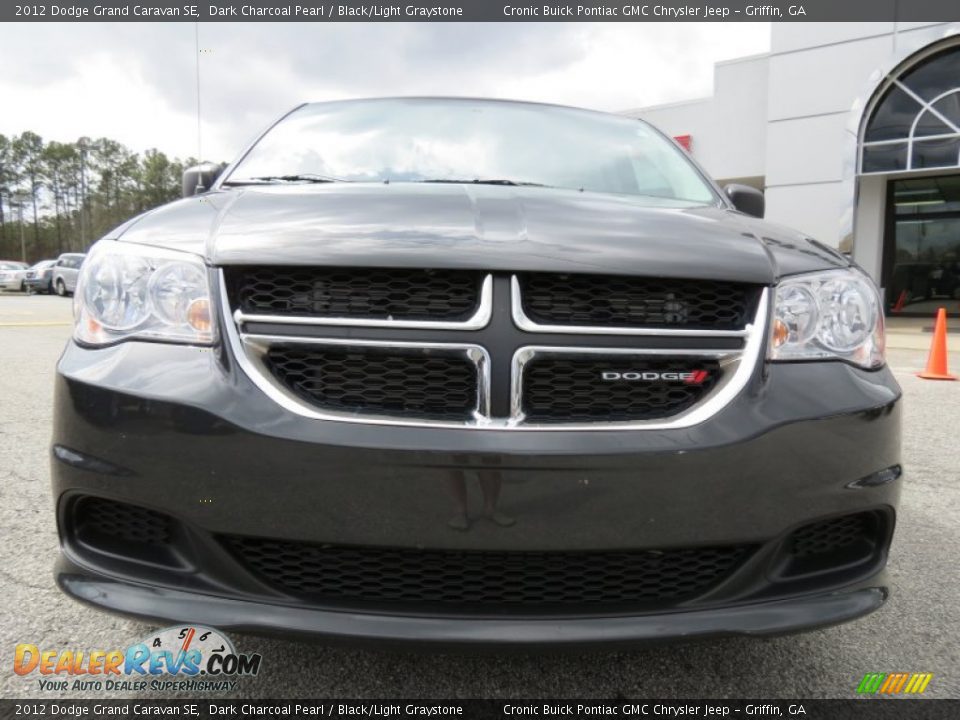 2012 Dodge Grand Caravan SE Dark Charcoal Pearl / Black/Light Graystone Photo #2