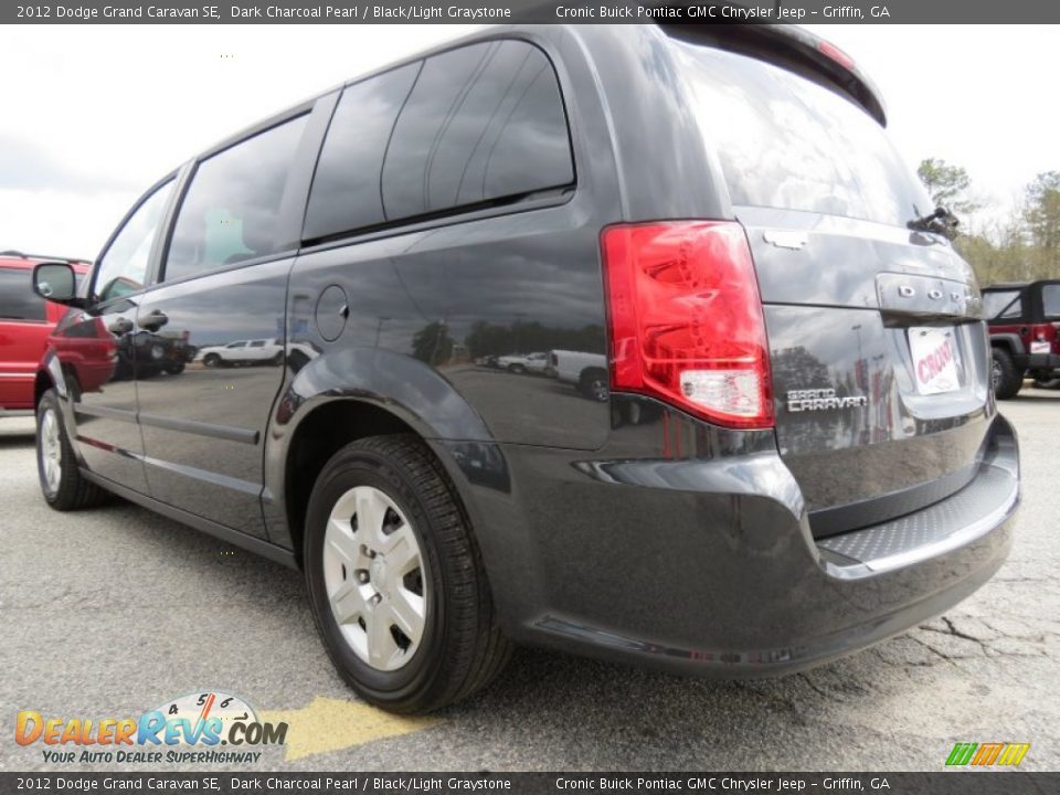 2012 Dodge Grand Caravan SE Dark Charcoal Pearl / Black/Light Graystone Photo #5