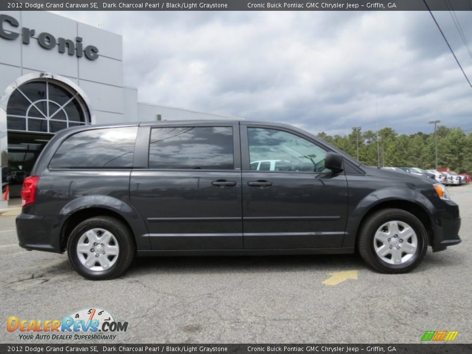 2012 Dodge Grand Caravan SE Dark Charcoal Pearl / Black/Light Graystone Photo #8