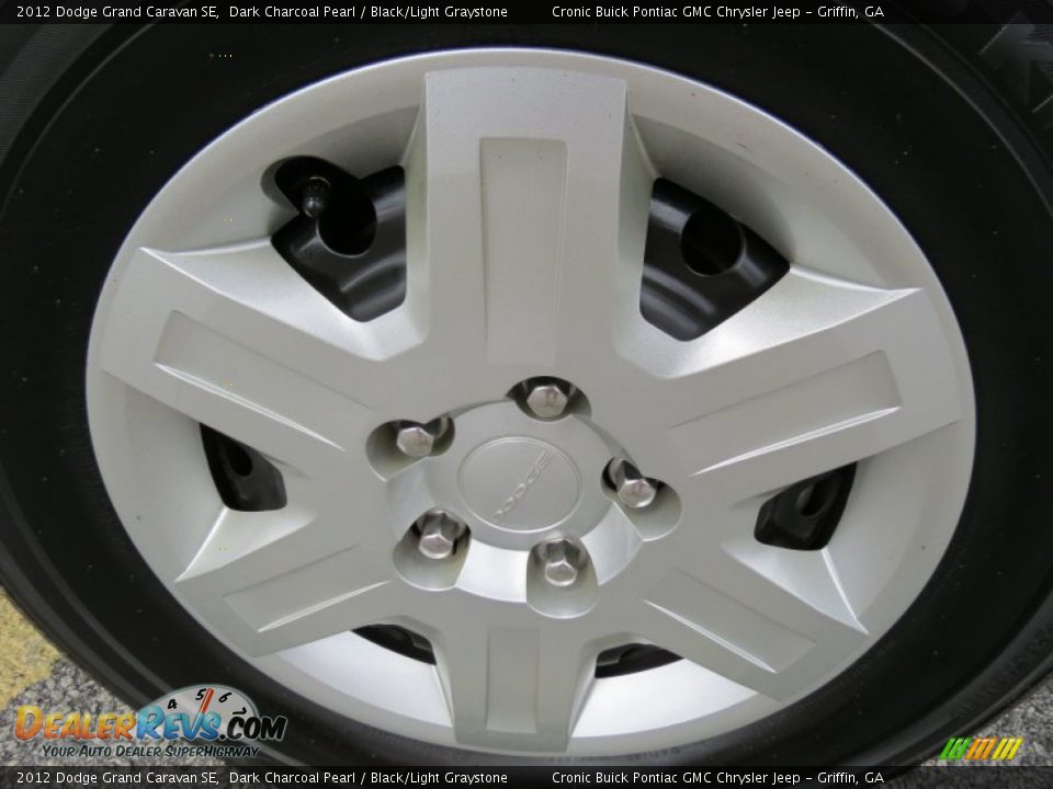 2012 Dodge Grand Caravan SE Dark Charcoal Pearl / Black/Light Graystone Photo #9