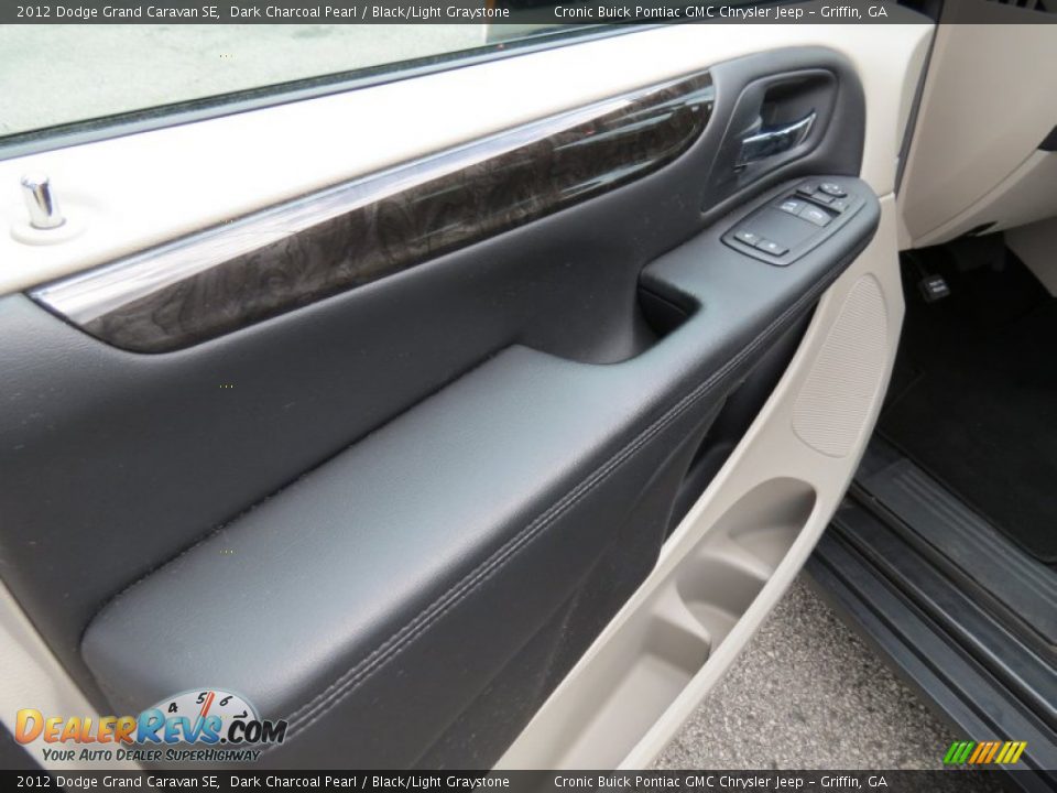 2012 Dodge Grand Caravan SE Dark Charcoal Pearl / Black/Light Graystone Photo #11