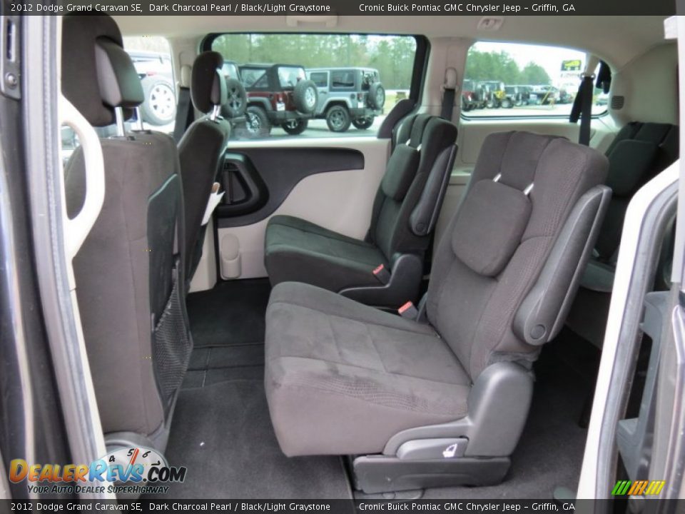 2012 Dodge Grand Caravan SE Dark Charcoal Pearl / Black/Light Graystone Photo #13