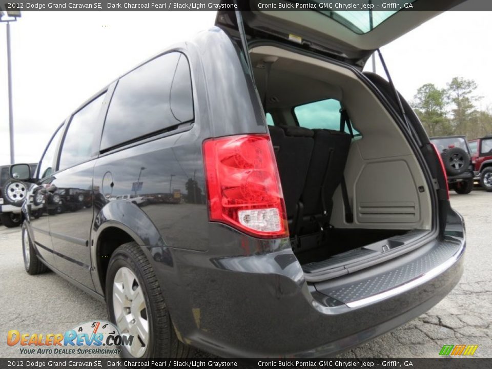 2012 Dodge Grand Caravan SE Dark Charcoal Pearl / Black/Light Graystone Photo #15