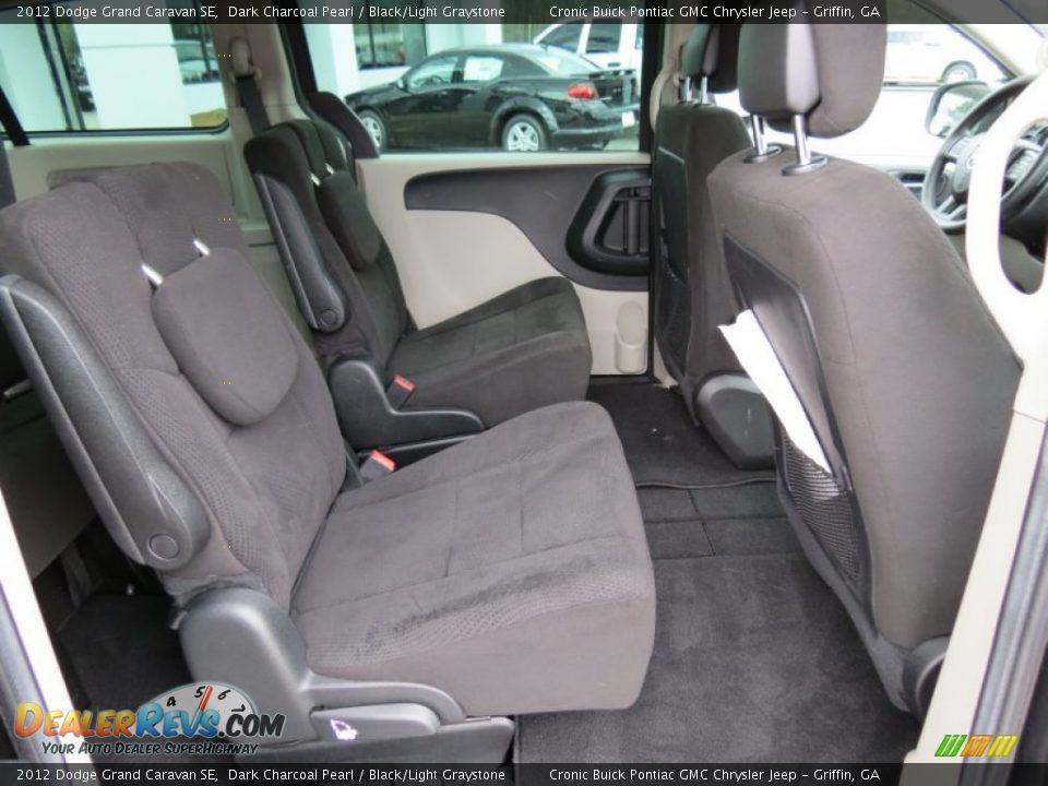 2012 Dodge Grand Caravan SE Dark Charcoal Pearl / Black/Light Graystone Photo #16