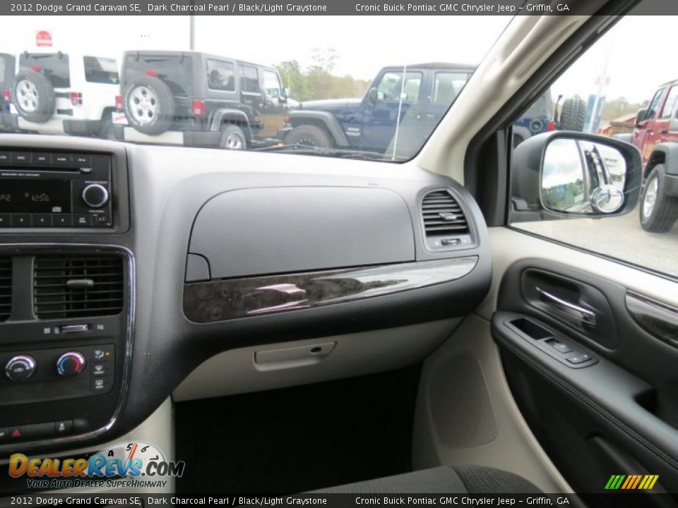2012 Dodge Grand Caravan SE Dark Charcoal Pearl / Black/Light Graystone Photo #18