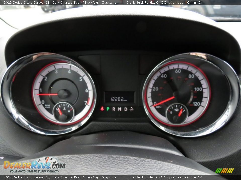 2012 Dodge Grand Caravan SE Dark Charcoal Pearl / Black/Light Graystone Photo #21