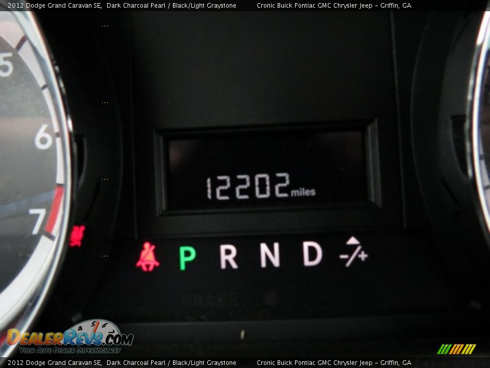 2012 Dodge Grand Caravan SE Dark Charcoal Pearl / Black/Light Graystone Photo #22
