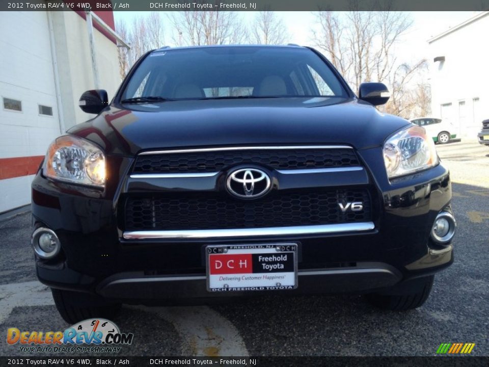 2012 Toyota RAV4 V6 4WD Black / Ash Photo #2