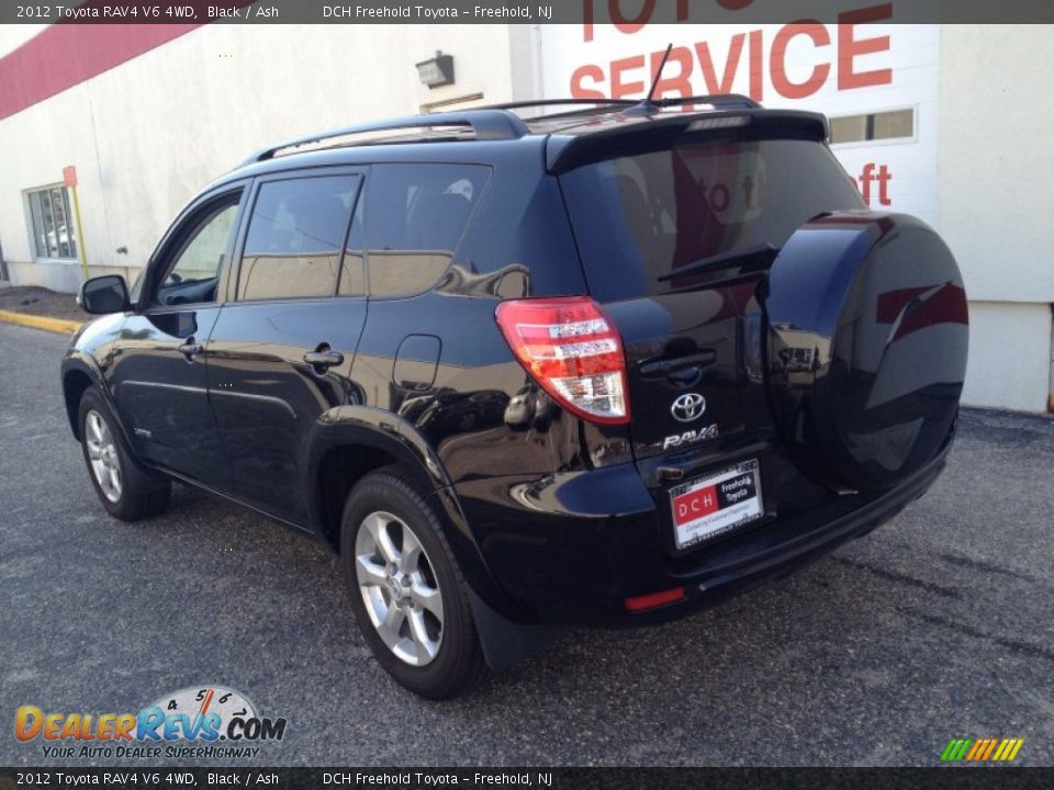2012 Toyota RAV4 V6 4WD Black / Ash Photo #4