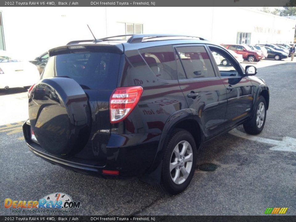 2012 Toyota RAV4 V6 4WD Black / Ash Photo #6