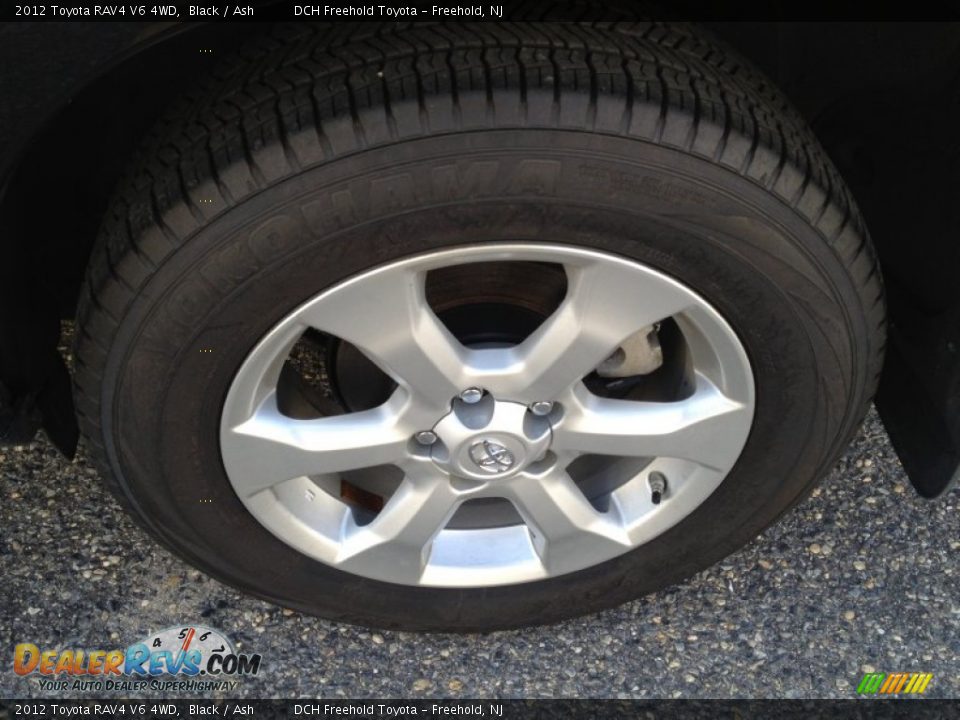 2012 Toyota RAV4 V6 4WD Black / Ash Photo #7