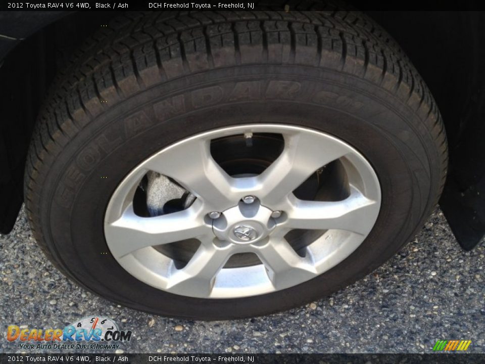 2012 Toyota RAV4 V6 4WD Black / Ash Photo #8