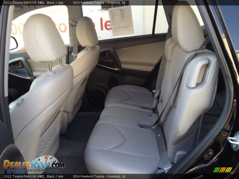 2012 Toyota RAV4 V6 4WD Black / Ash Photo #10