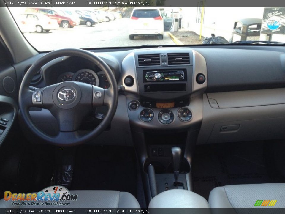 2012 Toyota RAV4 V6 4WD Black / Ash Photo #12