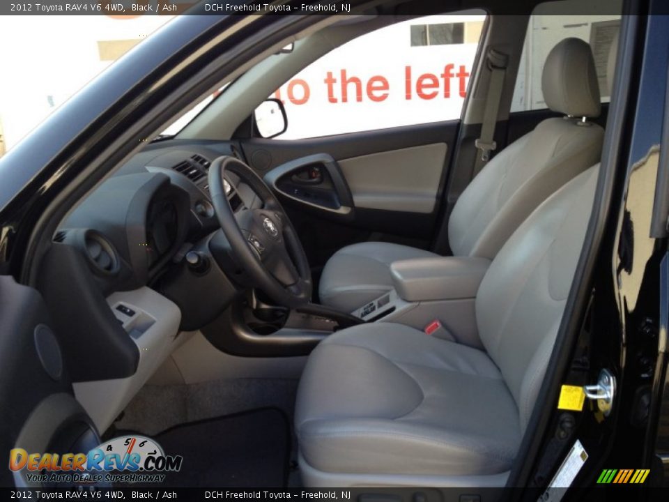 2012 Toyota RAV4 V6 4WD Black / Ash Photo #15