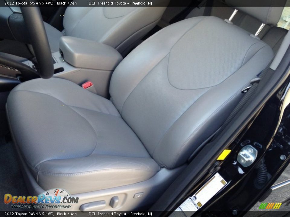 2012 Toyota RAV4 V6 4WD Black / Ash Photo #16
