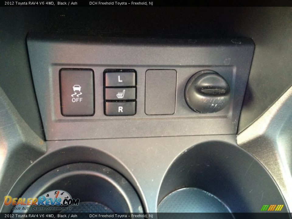 2012 Toyota RAV4 V6 4WD Black / Ash Photo #19