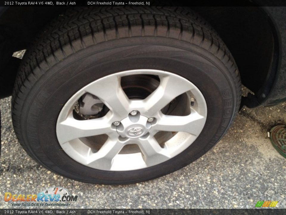 2012 Toyota RAV4 V6 4WD Black / Ash Photo #25
