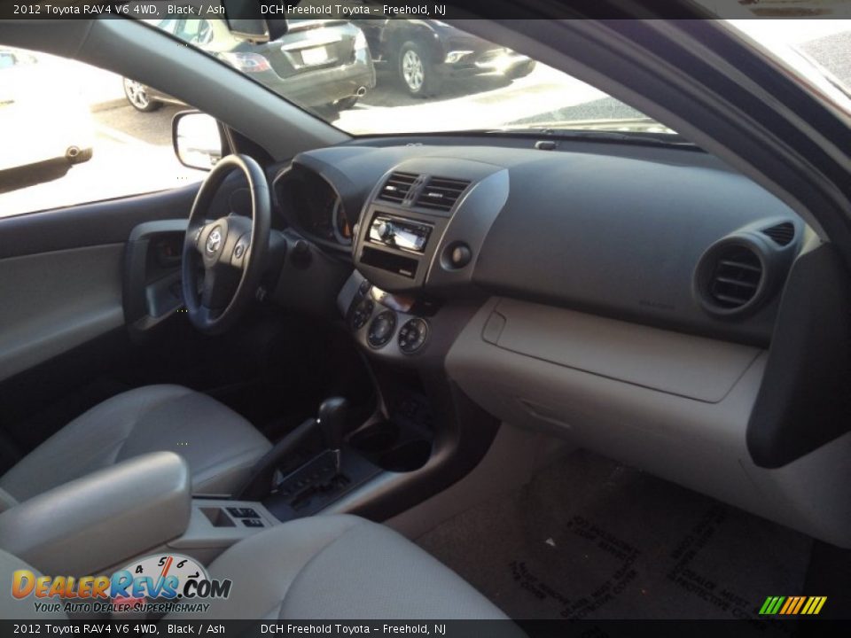 2012 Toyota RAV4 V6 4WD Black / Ash Photo #28