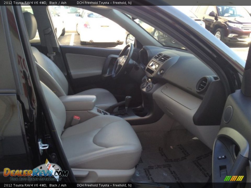 2012 Toyota RAV4 V6 4WD Black / Ash Photo #29