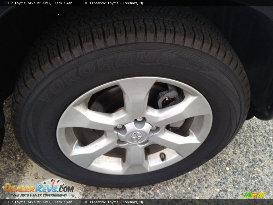 2012 Toyota RAV4 V6 4WD Black / Ash Photo #31