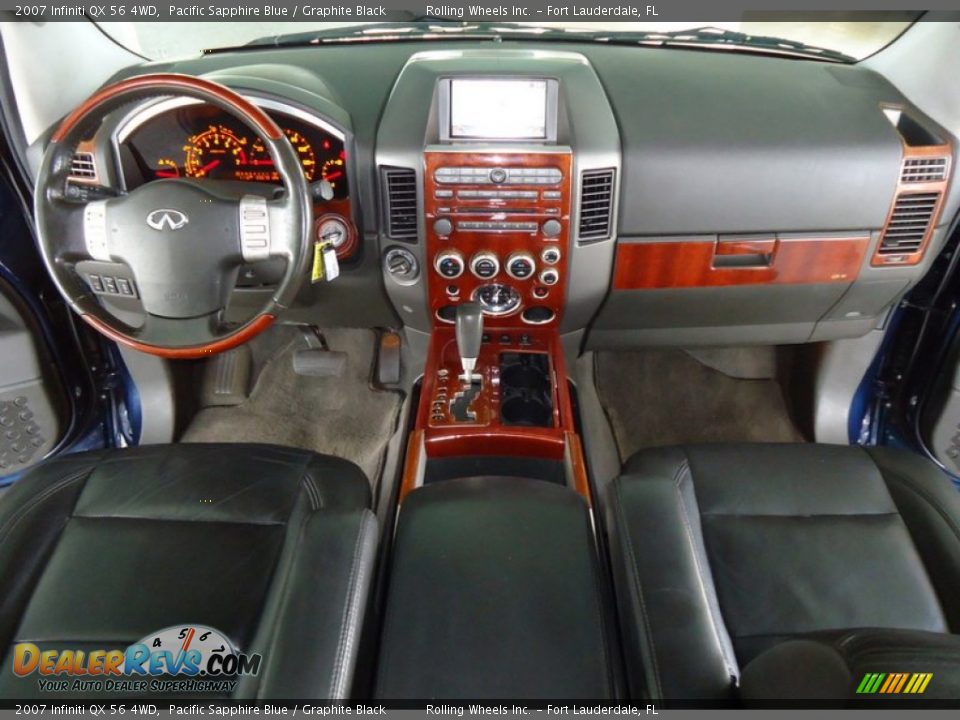 Dashboard of 2007 Infiniti QX 56 4WD Photo #6