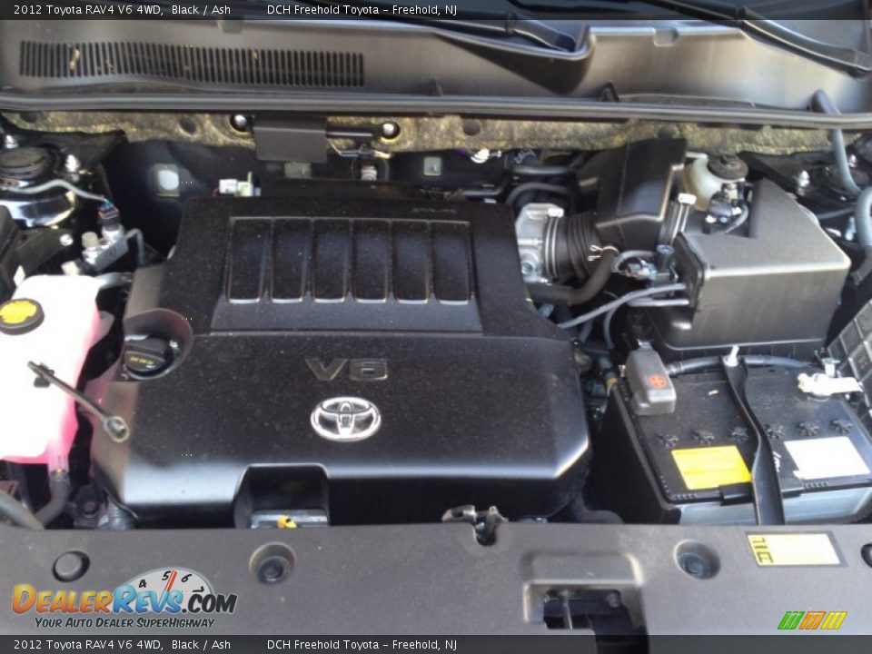 2012 Toyota RAV4 V6 4WD Black / Ash Photo #32