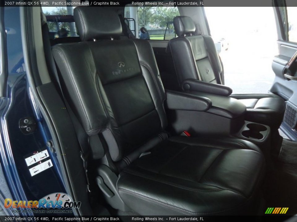 Front Seat of 2007 Infiniti QX 56 4WD Photo #8