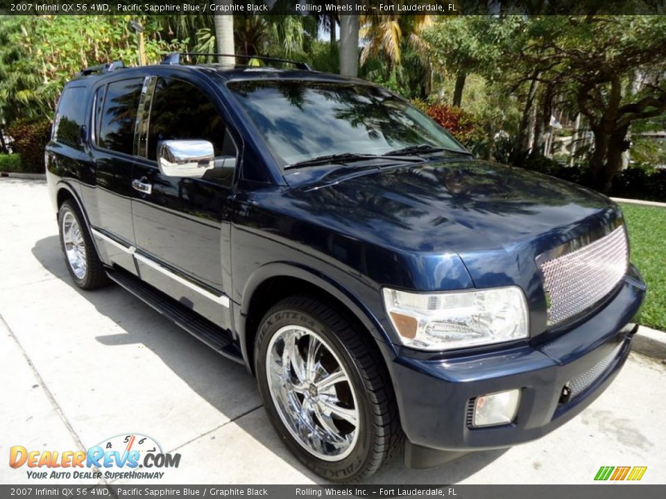 Front 3/4 View of 2007 Infiniti QX 56 4WD Photo #13