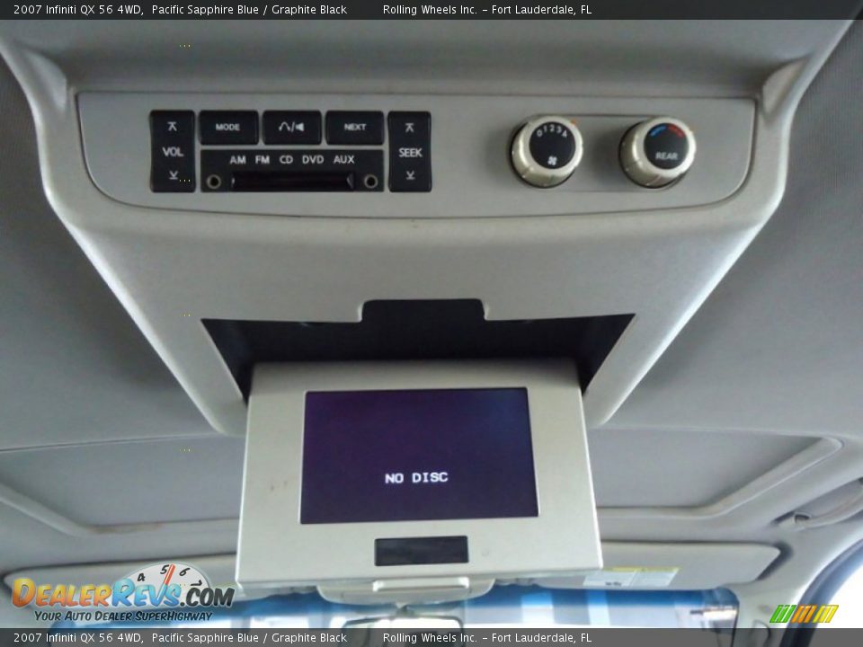 Entertainment System of 2007 Infiniti QX 56 4WD Photo #20