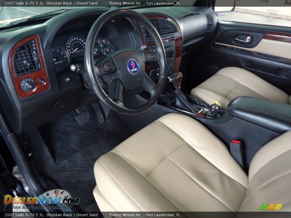 Desert Sand Interior - 2007 Saab 9-7X 5.3i Photo #6
