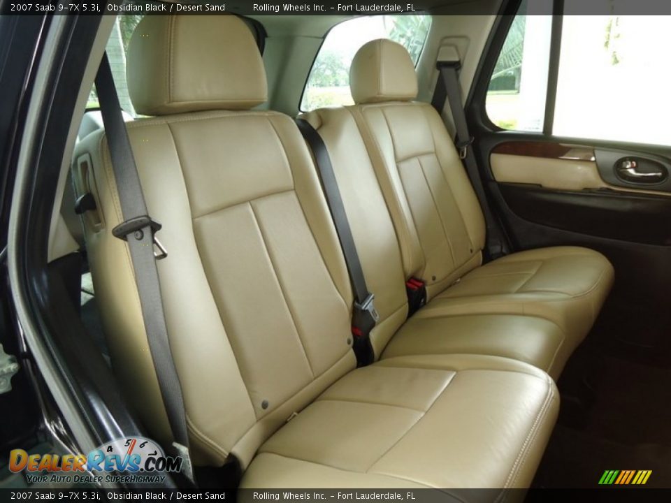 Rear Seat of 2007 Saab 9-7X 5.3i Photo #12
