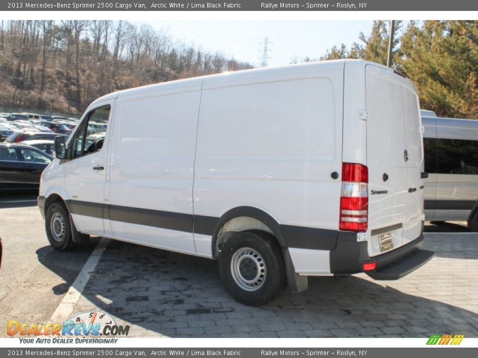 2013 Mercedes-Benz Sprinter 2500 Cargo Van Arctic White / Lima Black Fabric Photo #3