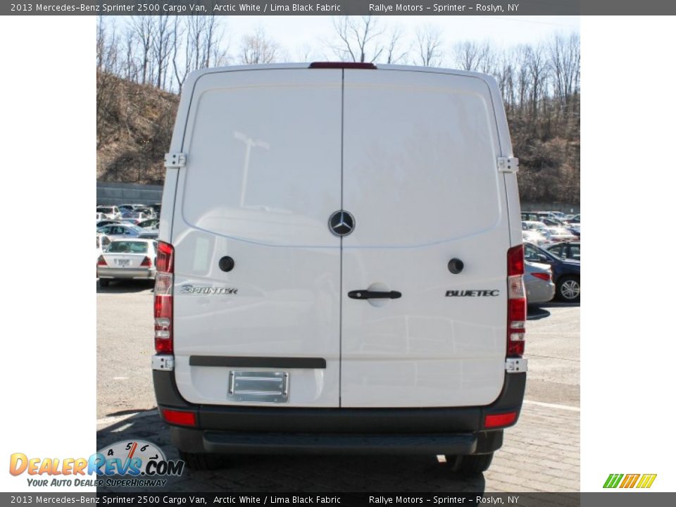 2013 Mercedes-Benz Sprinter 2500 Cargo Van Arctic White / Lima Black Fabric Photo #4