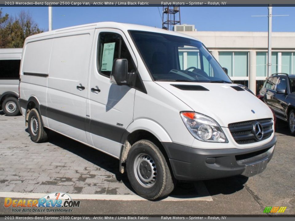 Front 3/4 View of 2013 Mercedes-Benz Sprinter 2500 Cargo Van Photo #6