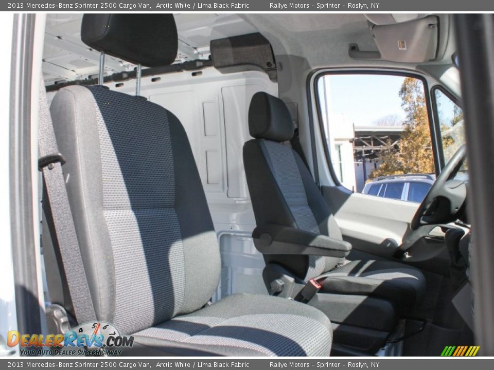 2013 Mercedes-Benz Sprinter 2500 Cargo Van Arctic White / Lima Black Fabric Photo #9