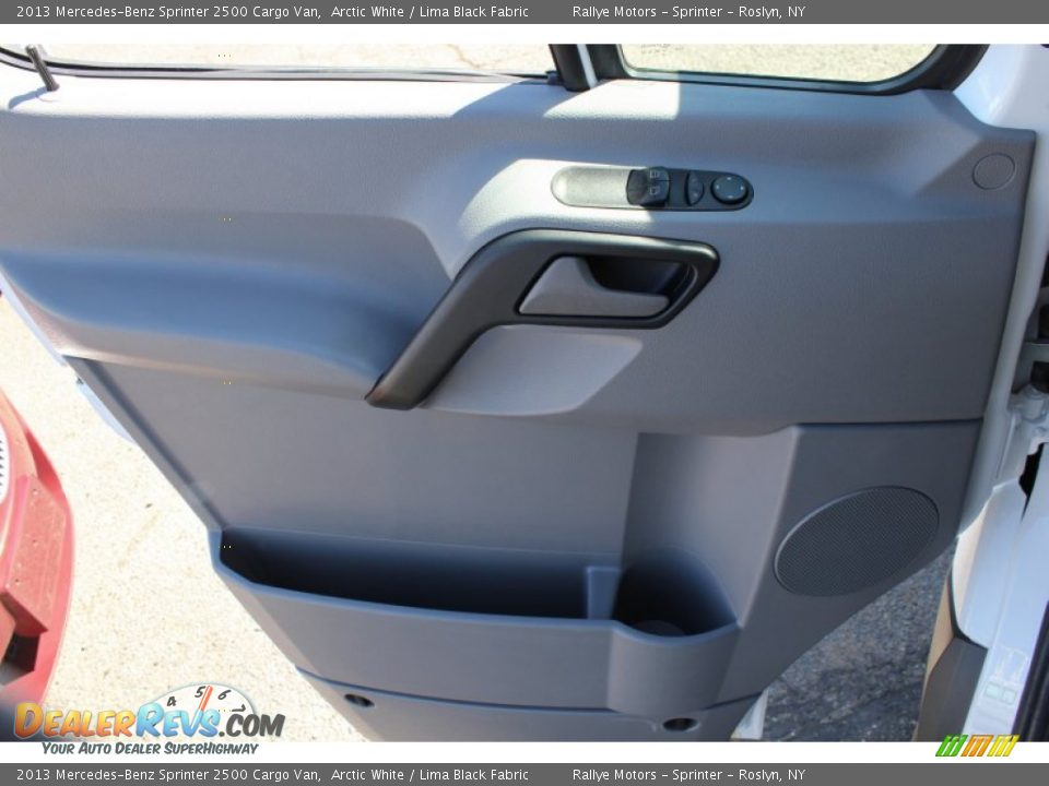 2013 Mercedes-Benz Sprinter 2500 Cargo Van Arctic White / Lima Black Fabric Photo #10