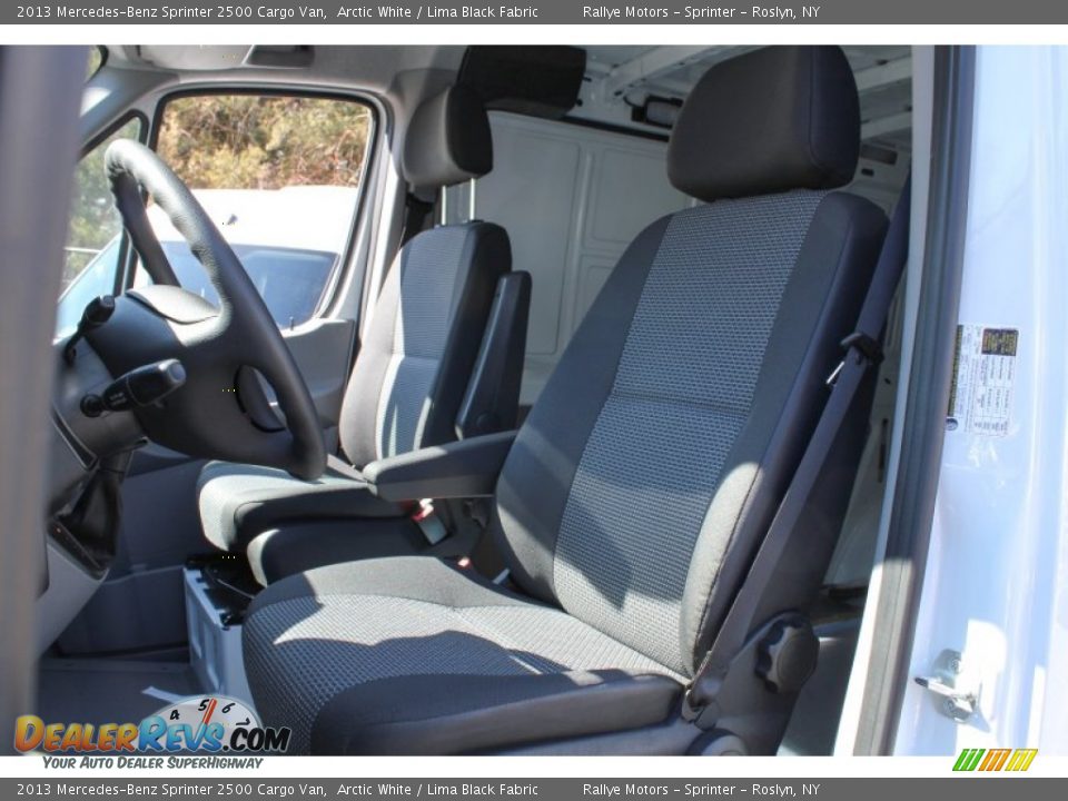 2013 Mercedes-Benz Sprinter 2500 Cargo Van Arctic White / Lima Black Fabric Photo #11