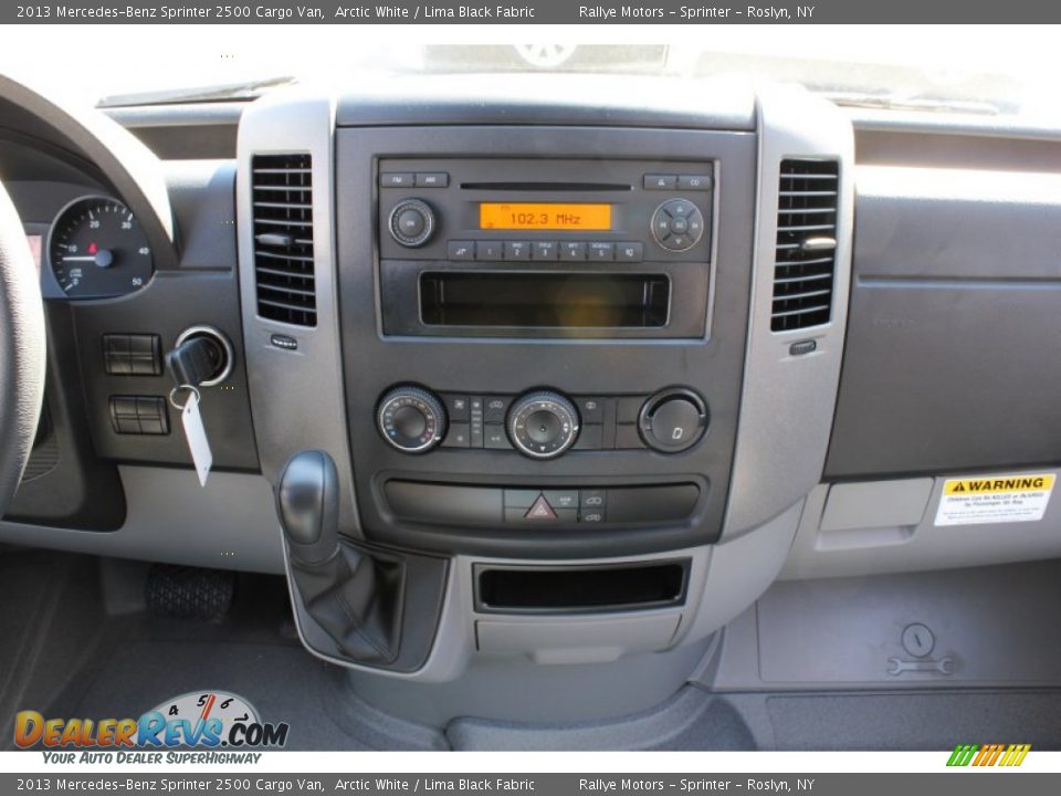Controls of 2013 Mercedes-Benz Sprinter 2500 Cargo Van Photo #12