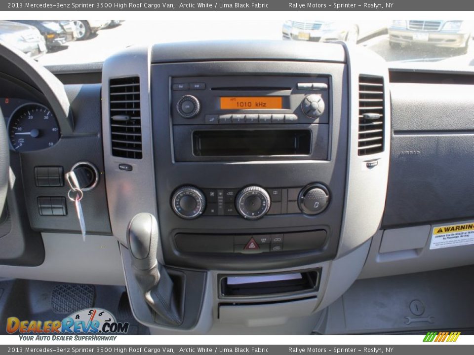 2013 Mercedes-Benz Sprinter 3500 High Roof Cargo Van Arctic White / Lima Black Fabric Photo #13