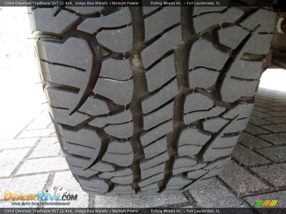 2004 Chevrolet TrailBlazer EXT LS 4x4 Indigo Blue Metallic / Medium Pewter Photo #19
